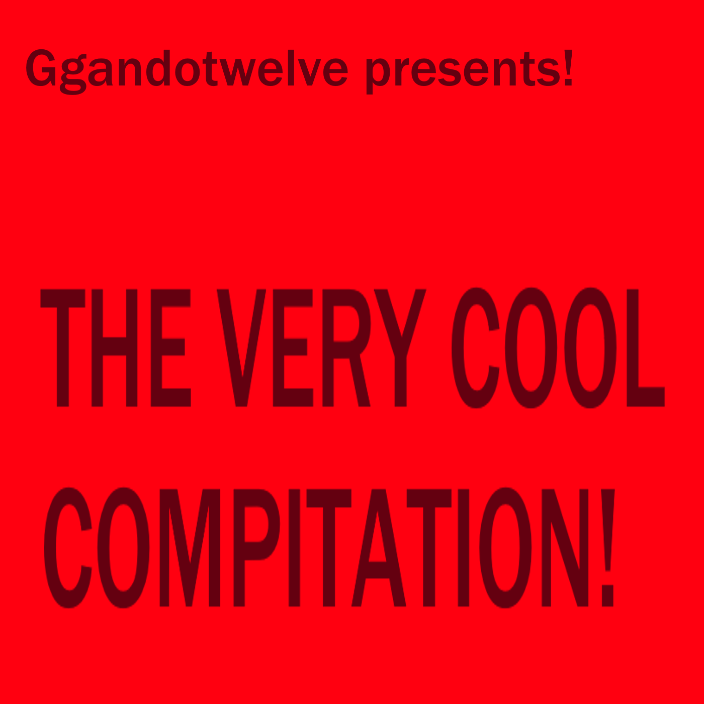 THE VERY COOL COMPITATION ALBUM COVER